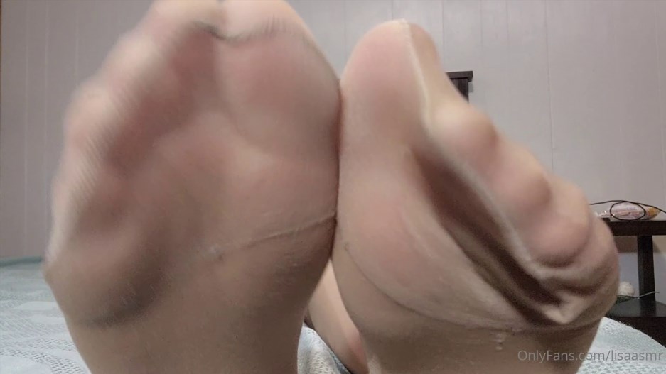 Lisa Asmr - Suntan Pantyhose Rubbing Asmr